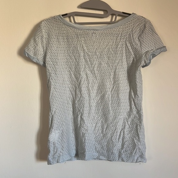 Y2K stretchy Armani Tee. EUC size s (Italian 8) - Picture 5 of 6